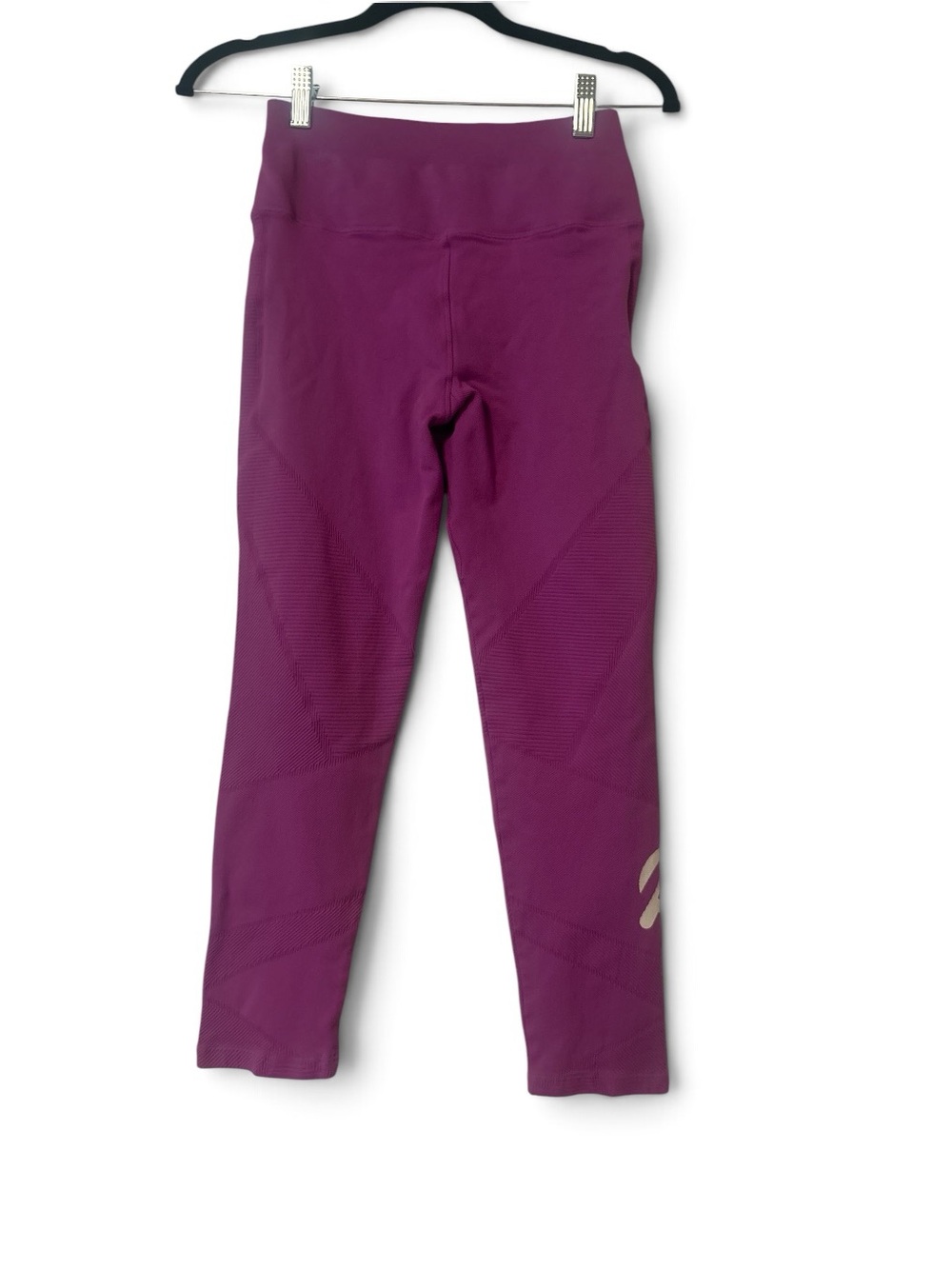 Peloton Plum High-Rise Textured Performance Leggings